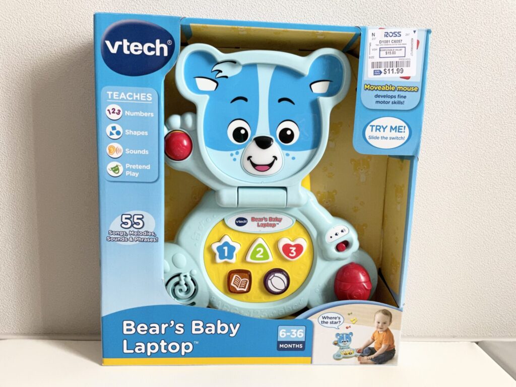 ⑥Vtech Bear's Baby Laptop